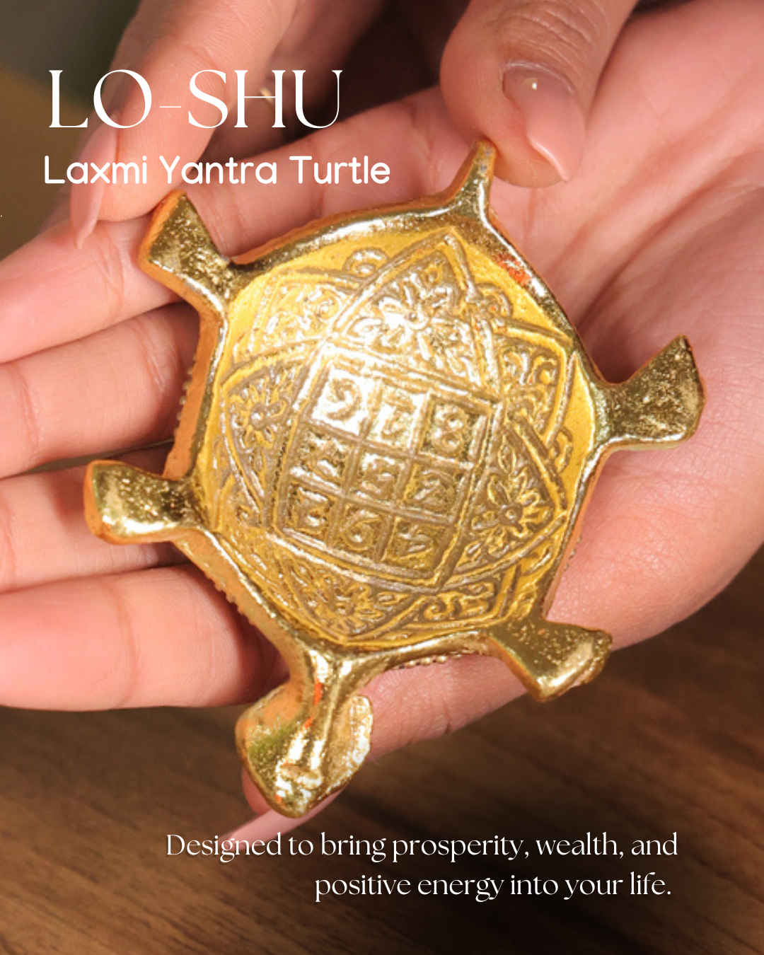 Lo-Shu Laxmi Yantra Turtle