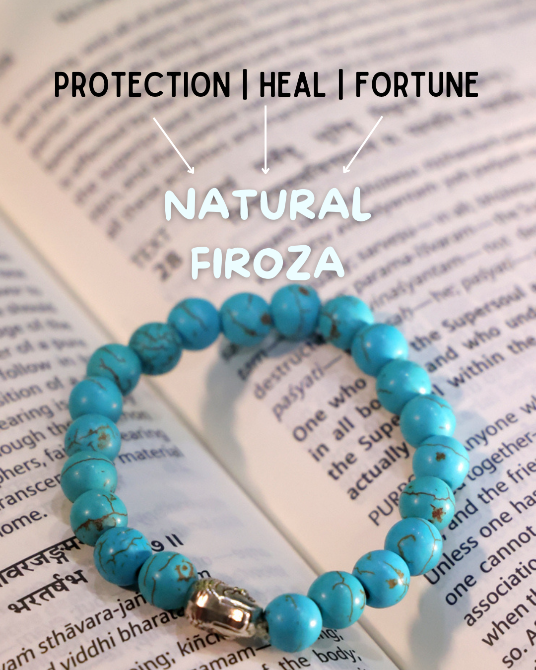 Natural Firoza Bracelet