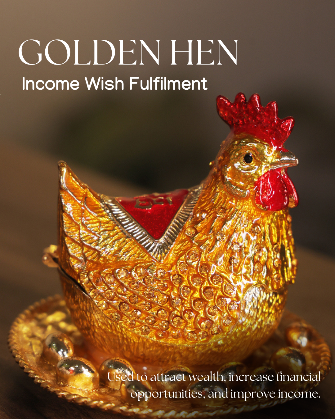 Golden Hen Feng Shui for Income