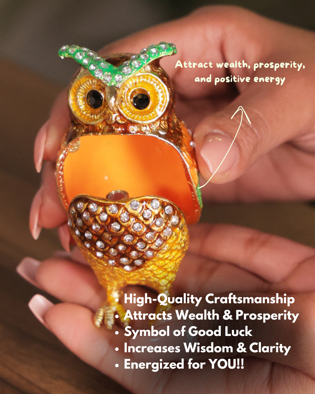 Feng Shui Owl for Good Luck, Wealth, and Prosperity