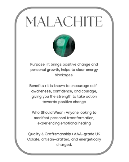 Malachite Bracelet
