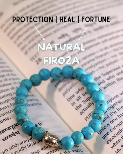 Natural Firoza Bracelet