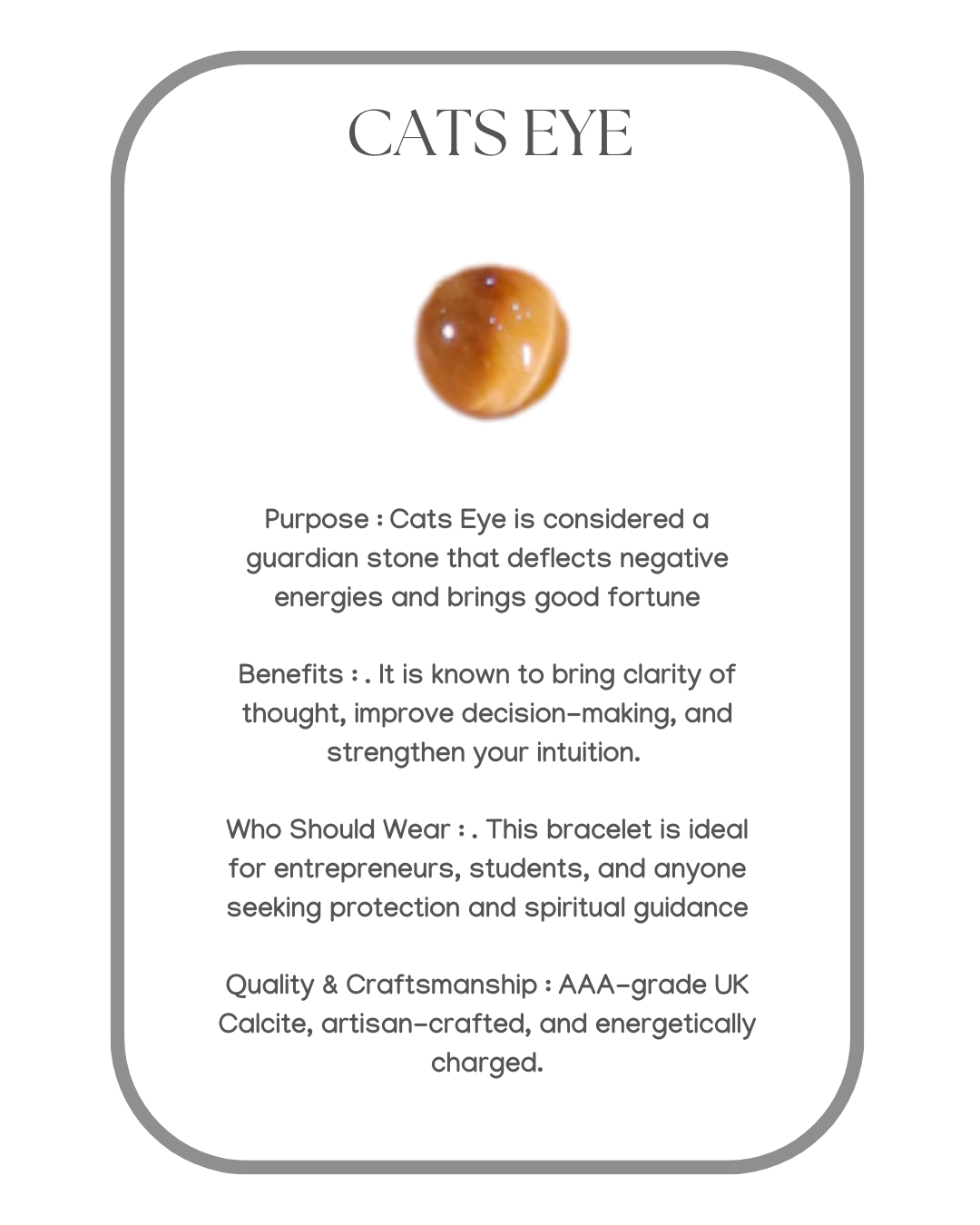 Cats Eye Bracelet