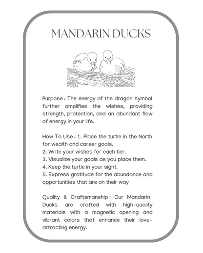 Mandarin Ducks for Love-Related Wish Fulfilment