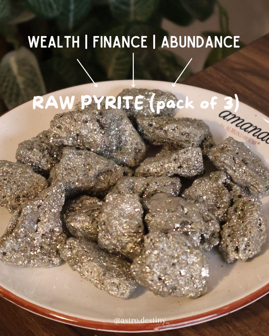 Pyrite Rocks (Pack of 3)
